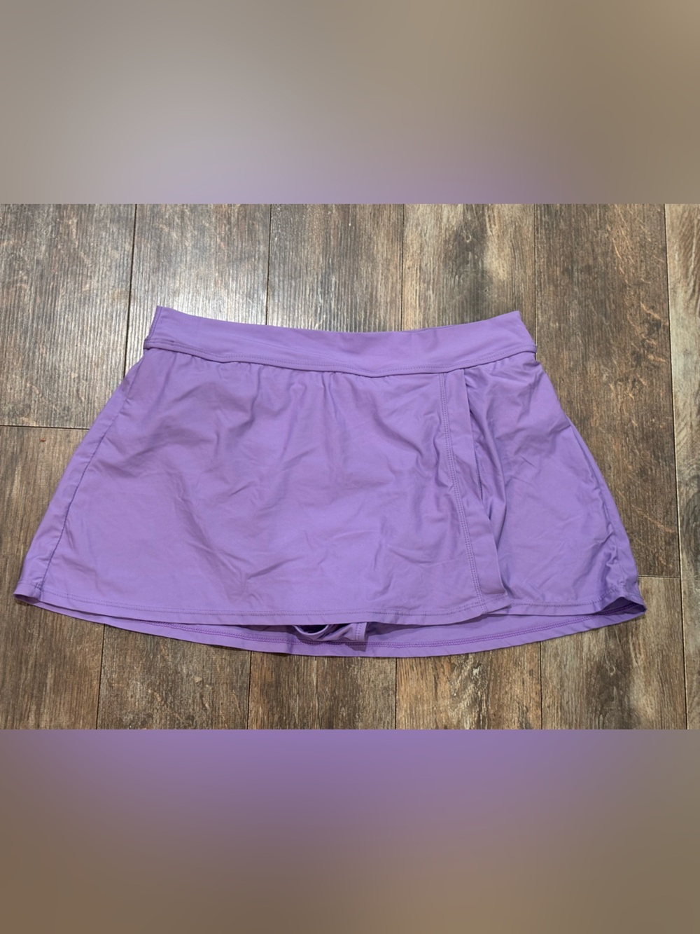 Anne Cole Lavender Swim Skirt
